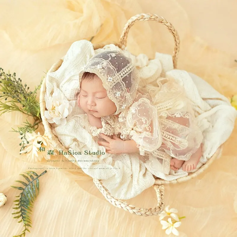 Baby Girl Lace Theme Set - Newborn Photography Props